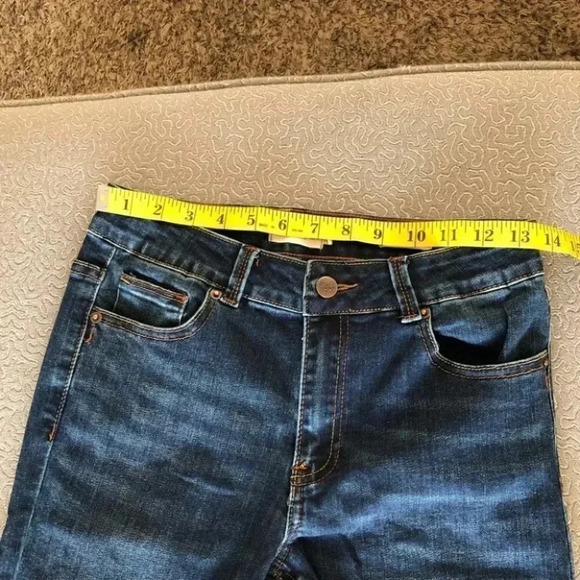 Joan Vass Pure High Rise Skinny Jeans - Picture 11 of 11